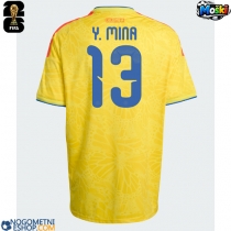 Moški Nogometni dresi Kolumbija Yerry Mina #13 Domači SP 2026 Kratek Rokav